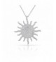 Sterling Silver White Pendant Necklace