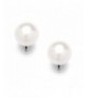 Mariell Genuine Shell Pearl Earrings