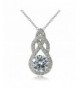 Bria Lou Platinum Sterling Zirconia