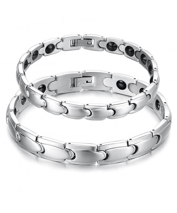 Feraco Titanium Stainless Magnetic Bracelet