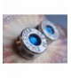 Earrings 40 Caliber Sapphire Crystal