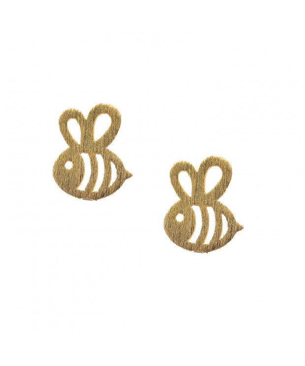 chelseachicNYC Handcrafted Brushed Bumble Earrings