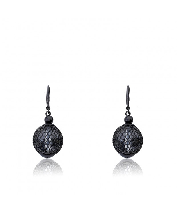 Riccova Country Rhodium Plated Lucite Earring