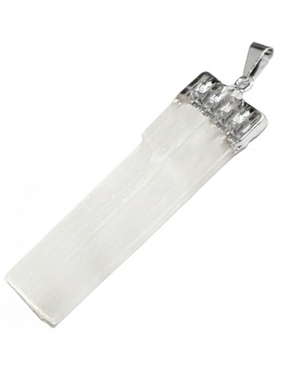 Selenite Freeform Pendant Exclusive AM18B6 01