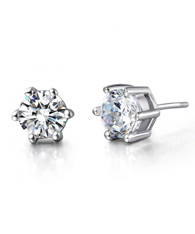 FENDINA Classic Sterling Swarovski Earrings