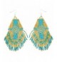 Lux Accessories Synthetic Turquoise Statement