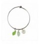 Hawaiian Glass Bracelet Bangle greens
