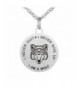Never Pendant Stainless Steel Necklace