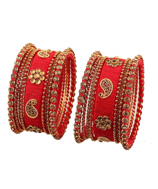 Touchstone Collection Bollywood Rhinestone Bracelets