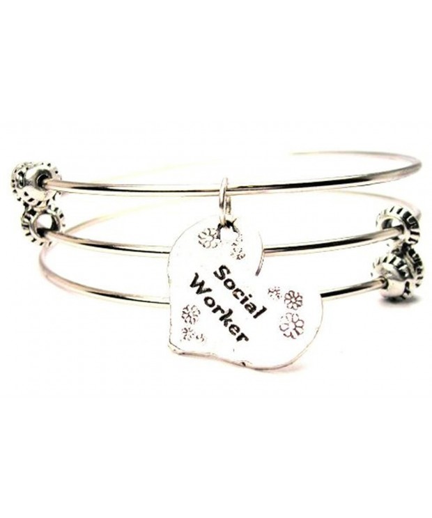 Social Worker Expandable Adjustable Bracelet