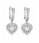 Magical Silver Tone Sparkling Crystals Earrings