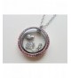Stainless Floating Locket Necklace Memory