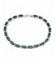 Bracelet Gemstone Emerald Crystal Zirconia