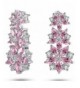 Caperci Sterling Zirconia Sapphire Earrings