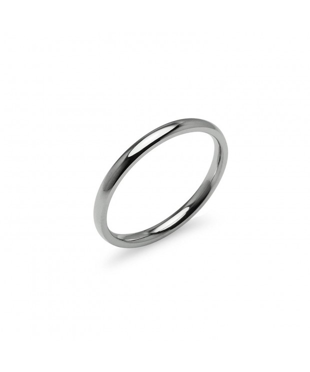 Silverline Jewelry Comfort Wedding Stainless