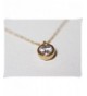 Gold Bezel solitaire necklace Necklace Solitaire