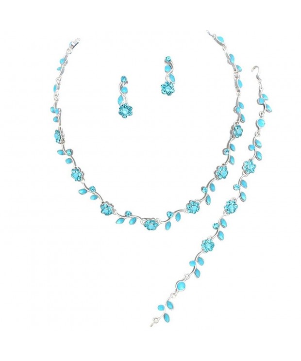 Affordable Crystal Bridesmaid Necklace Bracelet