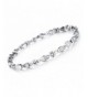 Stainless Swarovski Elements Zirconia Bracelet