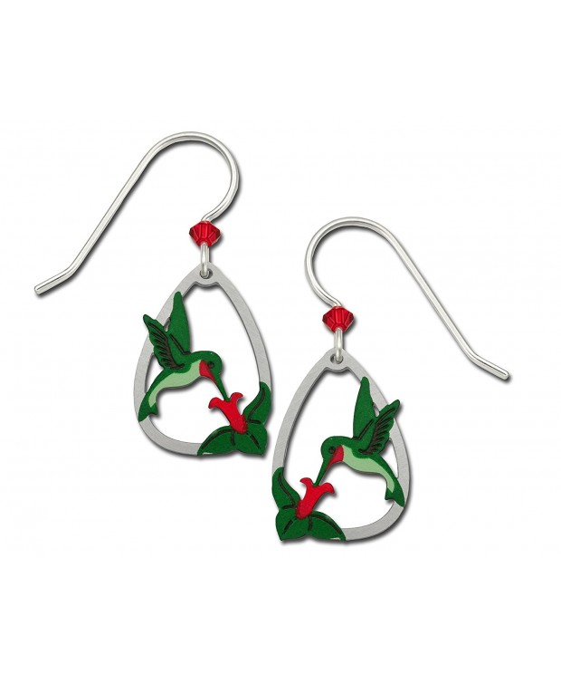 Sienna Sky Throated Hummingbird Earrings