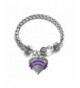 Bridesmaid Bracelet Silver Lobster Crystal