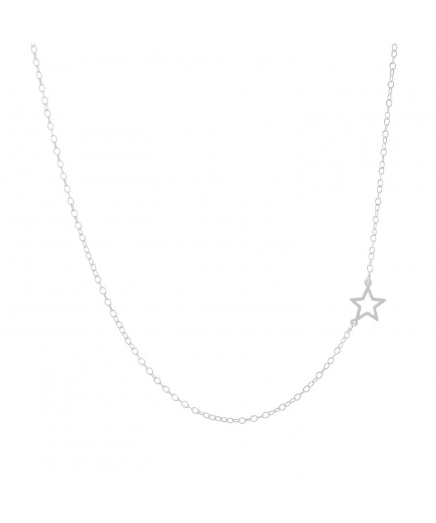 Sterling Silver MINI SIDE Necklace