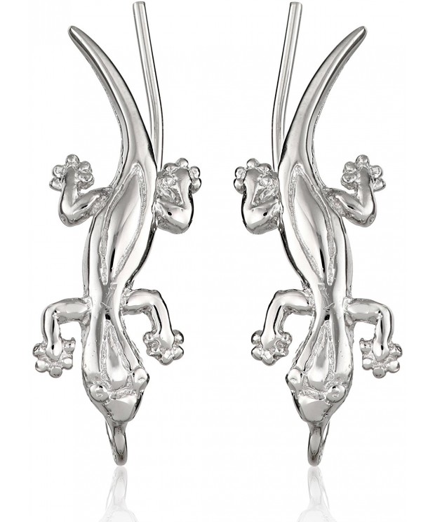 Ear Pin Sterling Silver Earrings