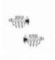 chelseachicNYC Gloss Crystal Trumpet Earrings