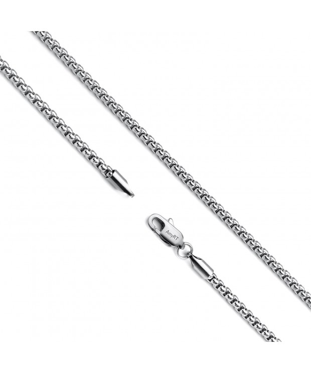 AmyRT Jewelry Womens Titanium Necklace