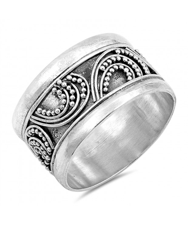 Bali Bead Unique Sterling Silver