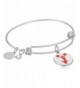 Halos Glories Cheerleading Silver Bracelet