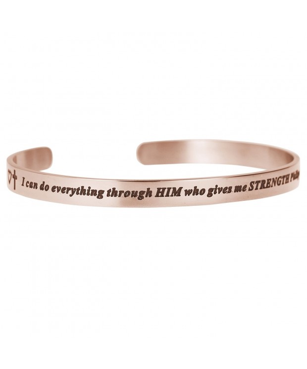 Everything Strength Adjustable Bracelet Wristband