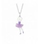 UNICORNJ Childrens Sterling Ballerina Pendant