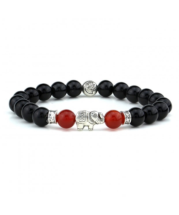 Natural Elephant Energy Prayer Bracelet