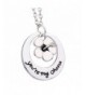 Family Friends Necklace Flower Pendant