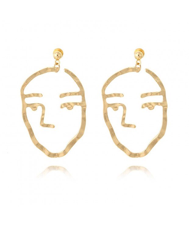 Sujarfla Hollow Shaped Earrings Statement