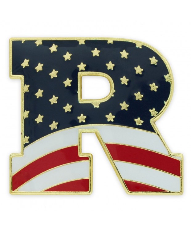 PinMarts American Republican Patriotic Enamel