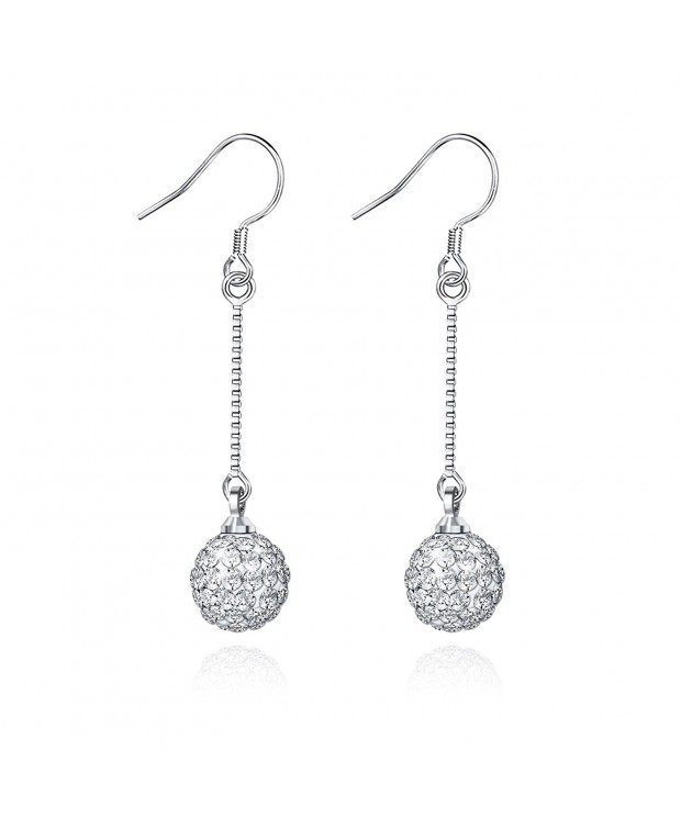 Jiayiqi Earrings Charming Silver Dangle