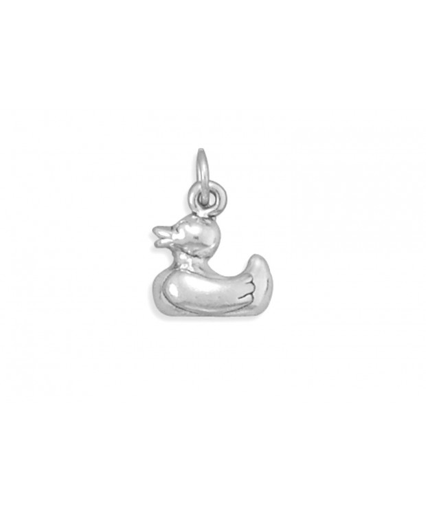 Corinna Maria Sterling Silver Rubber Charm
