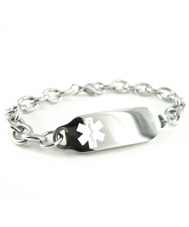 MyIDDr Medical Jewelry Bracelet LINK