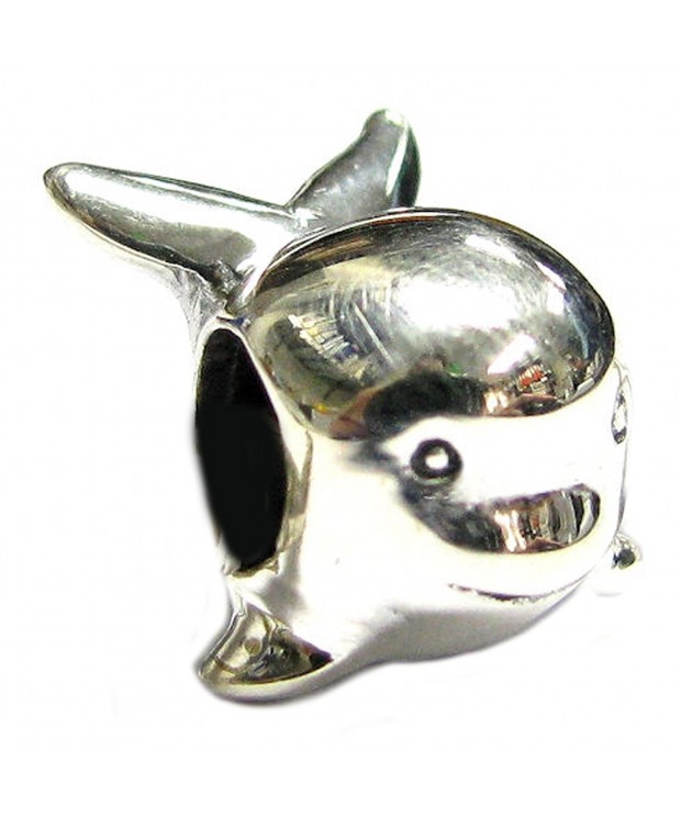Sterling Silver Whale European Style