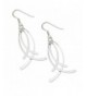 Sterling Silver Ichthus Earrings Christian