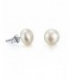 JYX Freshwater Pearl Earrings AAA 8 0 8 5mm