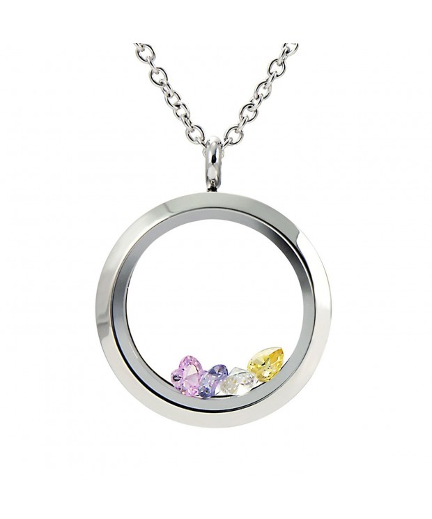 EVERLEAD Floating Necklace Stainless Toughened