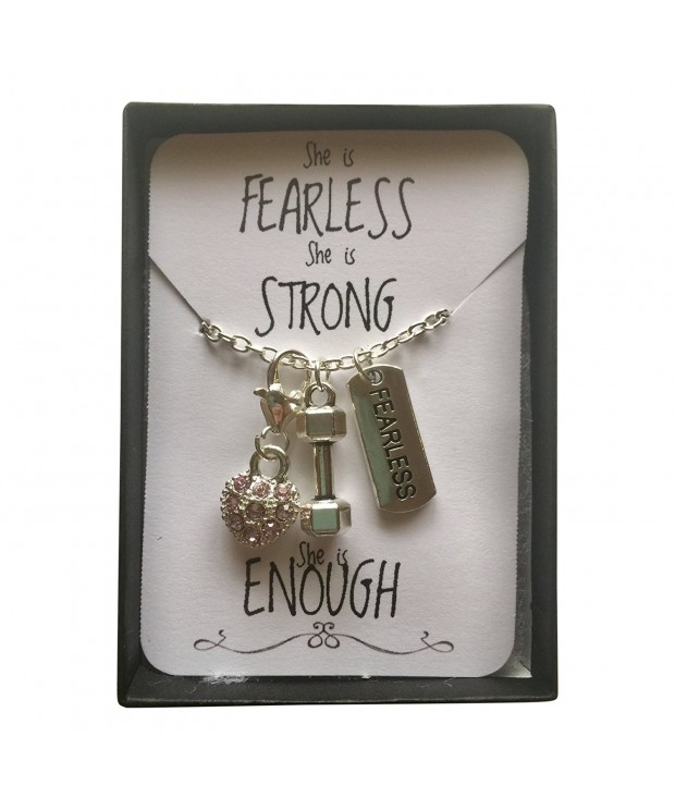 FEARLESS Necklace Crossfit Workout Jewelry