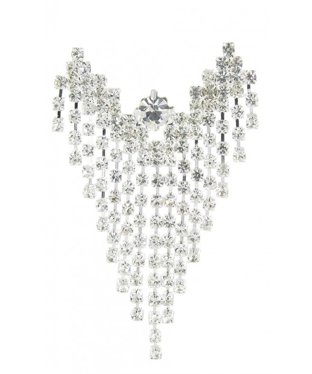 Chandelier Floating Rhinestone Brooch Crystals