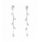 Grace Jun Rhinestone Earrings Pierced