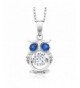 Dancing Sterling Silver White Pendant