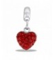 DaVinci Bead July Heart DB41 6 DAV