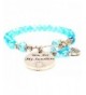 Aqua Blue Crystal Sunshine Bracelet