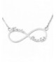 Personalized Infinity Necklace Girlfriend Valentines